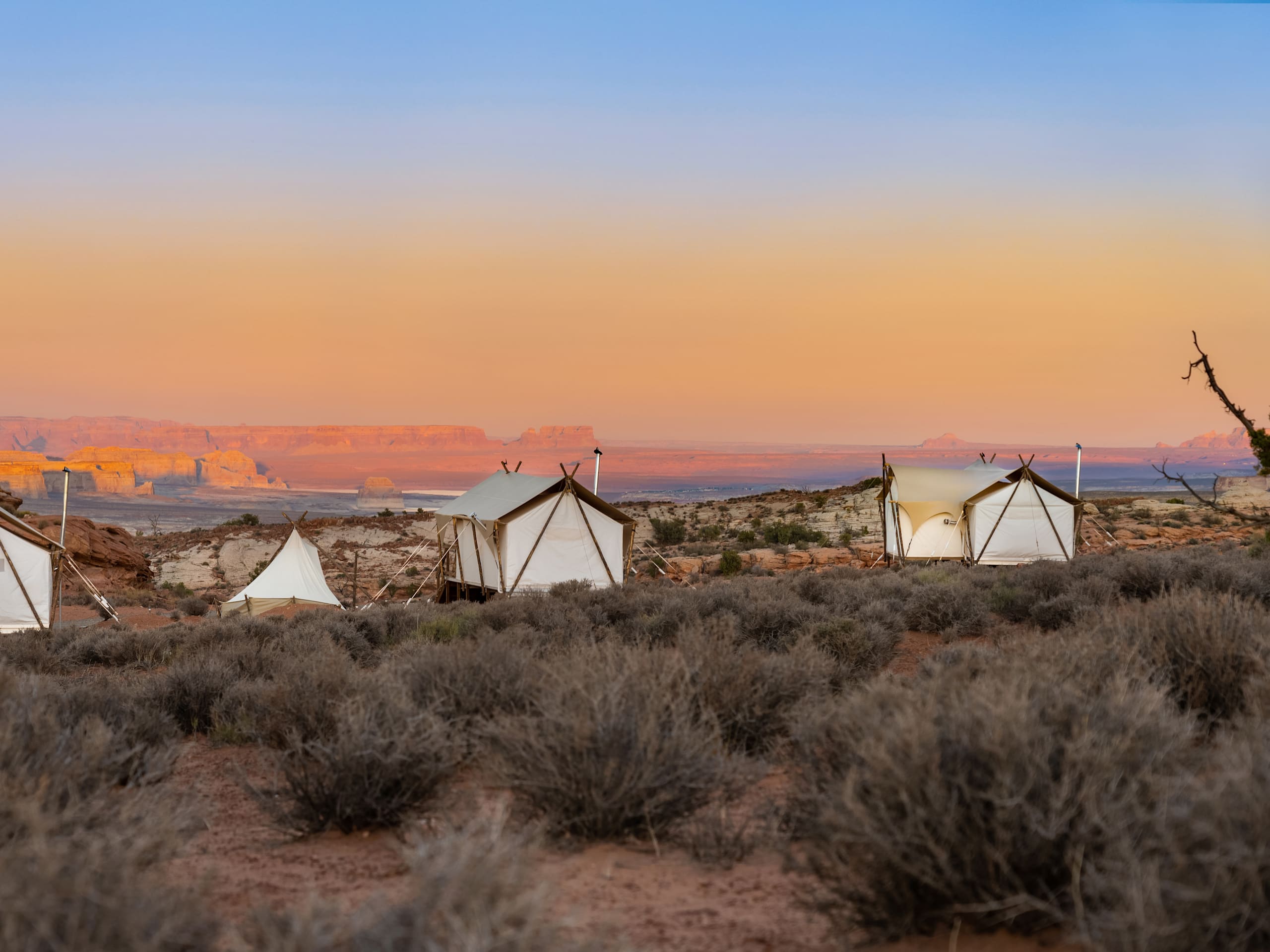 Under Canvas Lake Powell - Grand Staircase