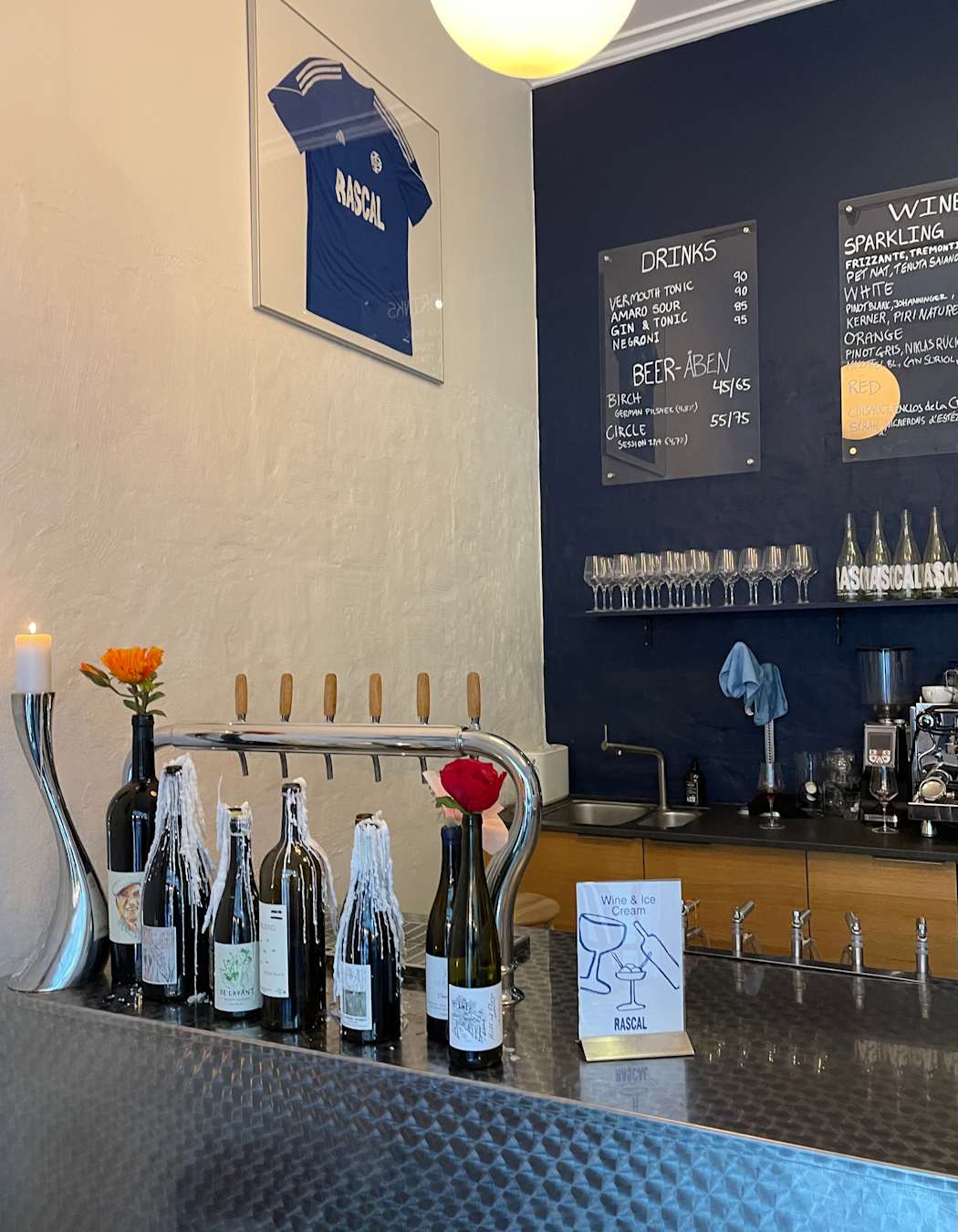 Rascal wine bar interior